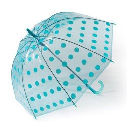 Happy Rain ESSENTIALS Domeshape Big Dots Paraply