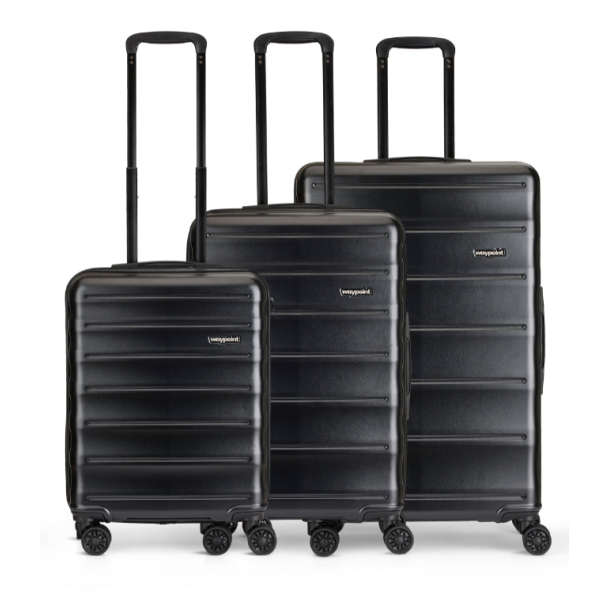 Waypoint Base Sort Kuffert 3 stk.