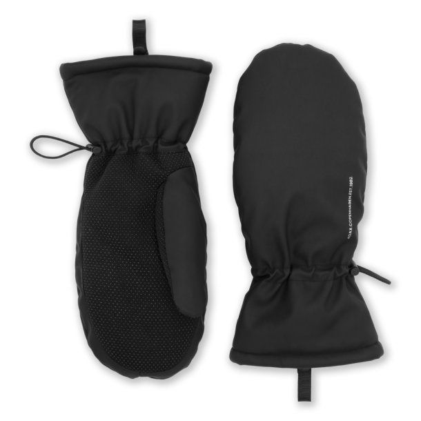 Vandafvisende luffer med justerbar elastik ved h�ndleddet og slidst�rk forst�rkning i h�ndfladen for bedre greb. One size.